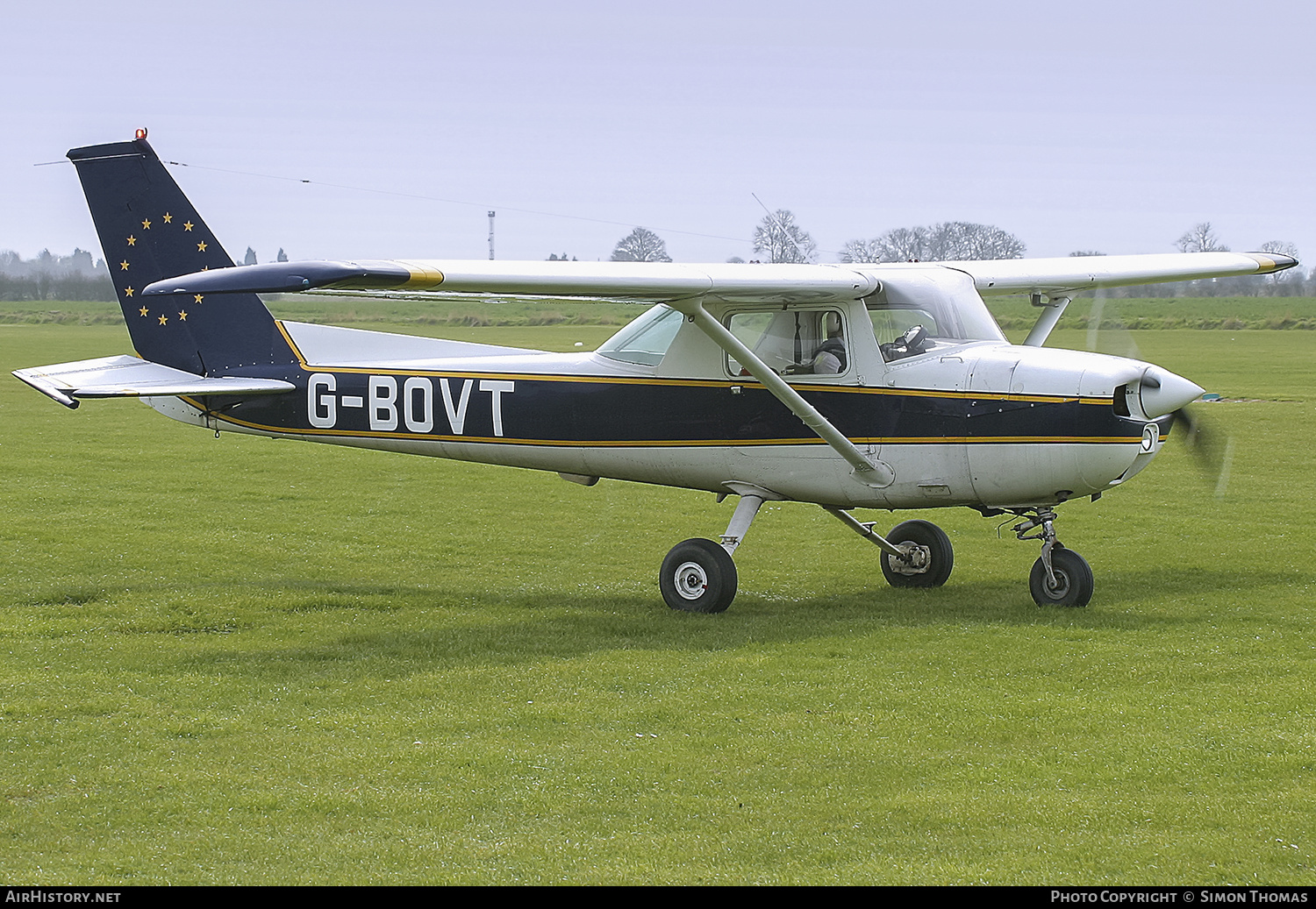 Aircraft Photo of G-BOVT | Cessna 150M Commuter | AirHistory.net #400870