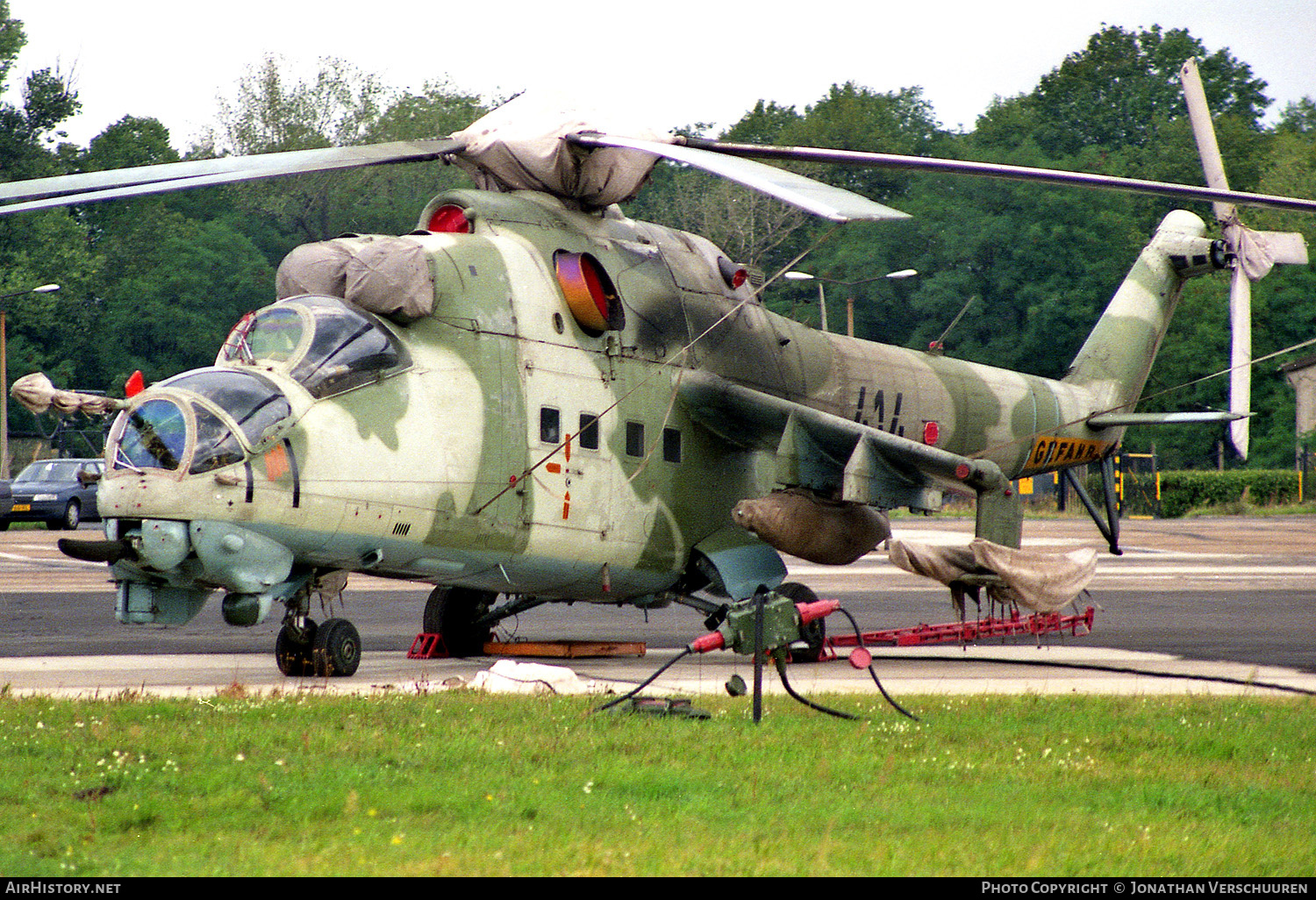 Aircraft Photo of 414 | Mil Mi-24D | East Germany - Air Force | AirHistory.net #400871