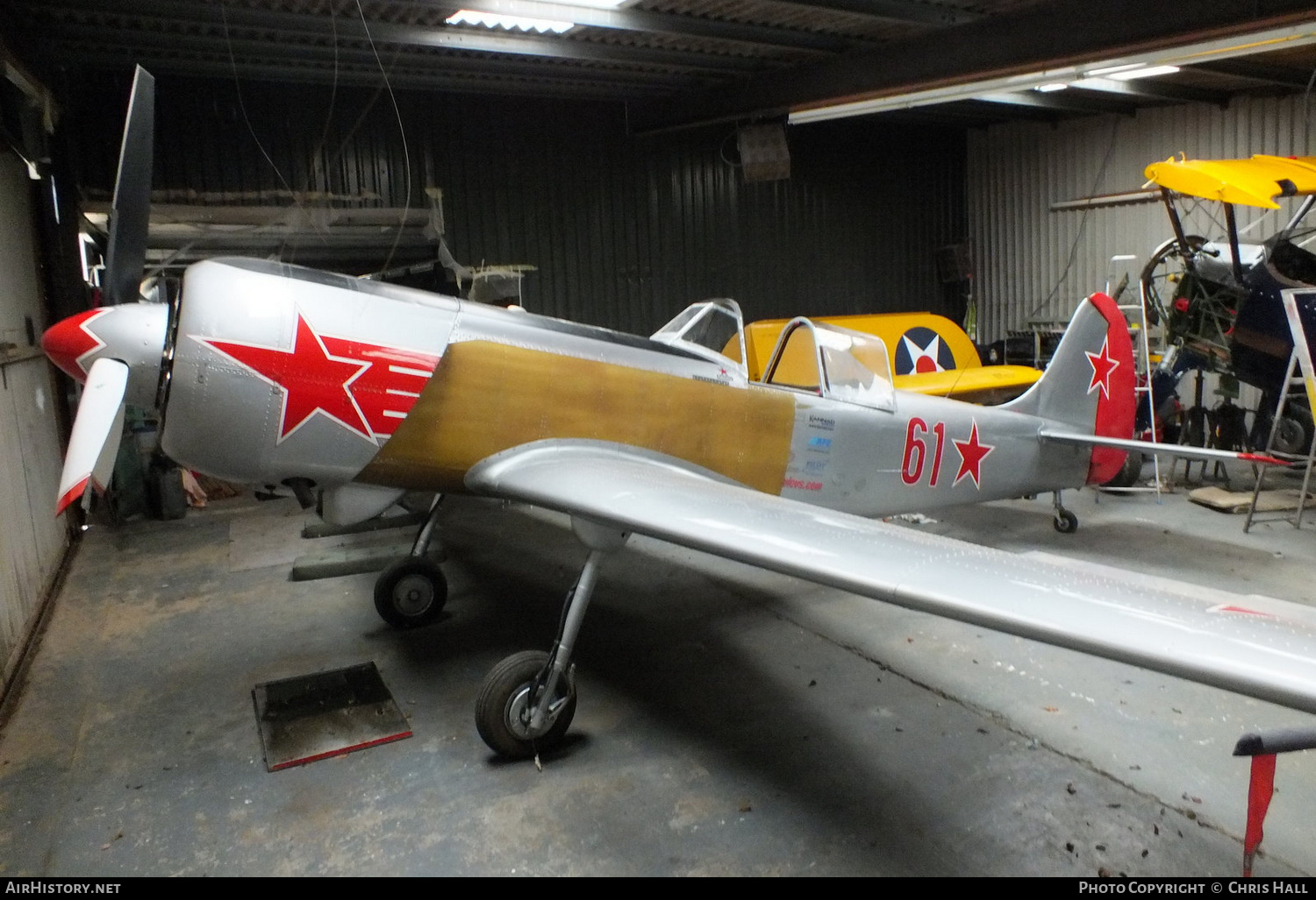 Aircraft Photo of G-YAKM | Yakovlev Yak-50 | Soviet Union - Air Force | AirHistory.net #400883