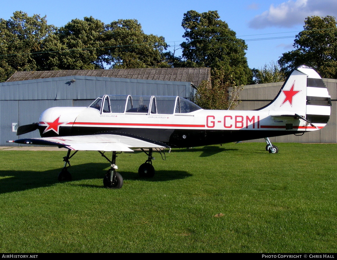 Aircraft Photo of G-CBMI | Yakovlev Yak-52 | Soviet Union - Air Force | AirHistory.net #400891