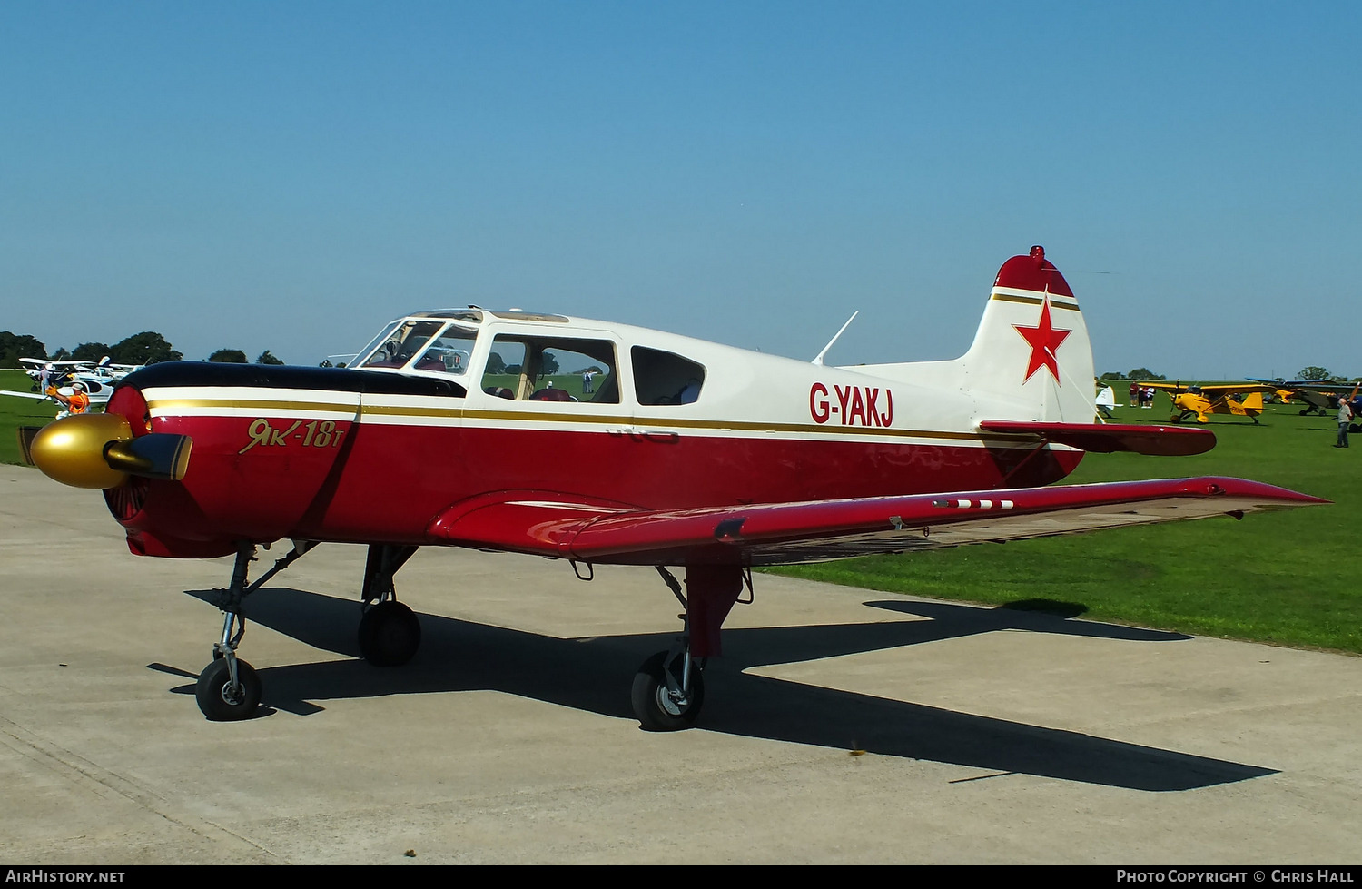 Aircraft Photo of G-YAKJ | Yakovlev Yak-18T | AirHistory.net #400893