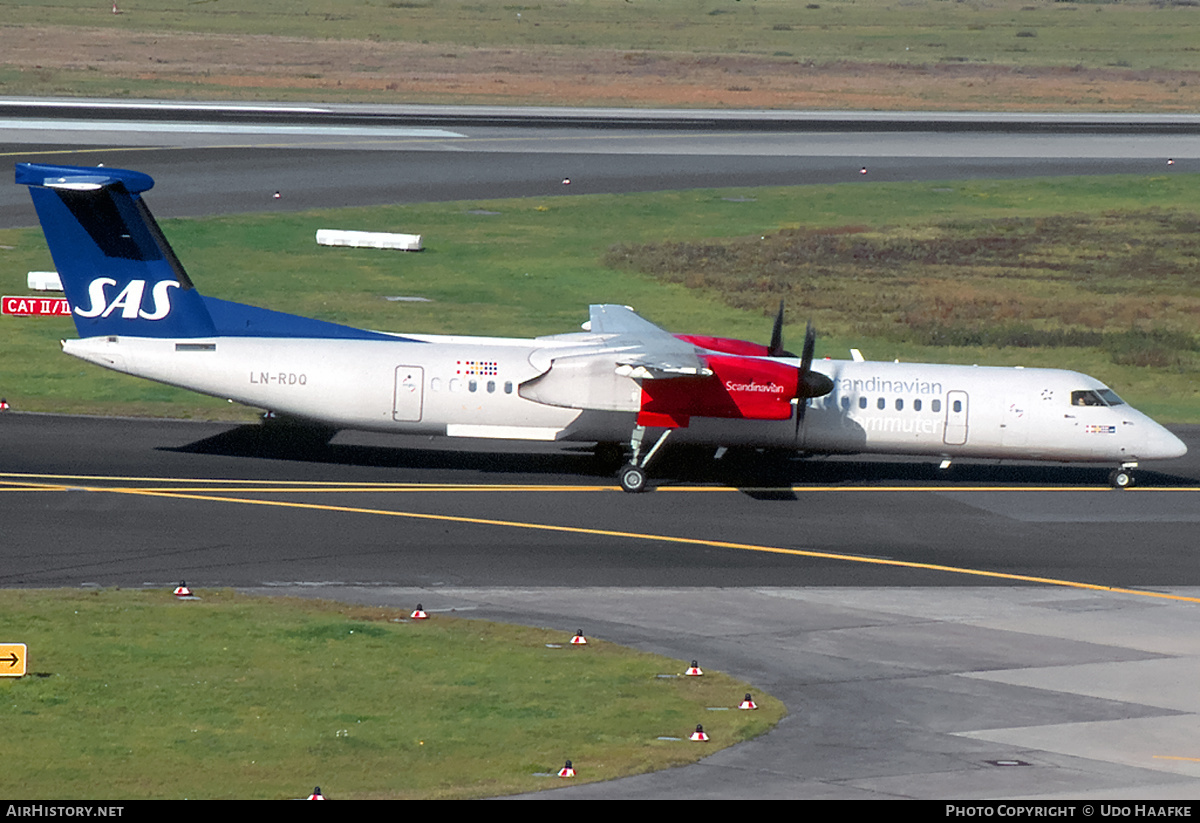 Aircraft Photo of LN-RDQ | Bombardier DHC-8-402 Dash 8 | Scandinavian Commuter - SAS | AirHistory.net #400913
