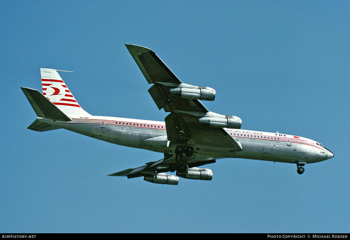 Aircraft Photo of TC-JBT | Boeing 707-321B | THY Türk Hava Yolları - Turkish Airlines | AirHistory.net #400928