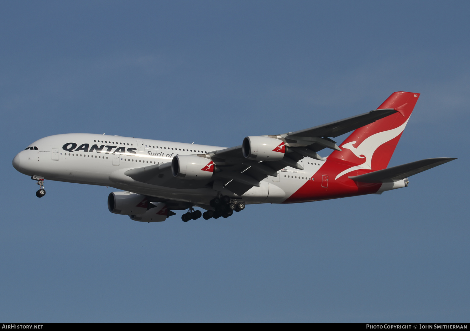 Aircraft Photo of VH-OQD | Airbus A380-842 | Qantas | AirHistory.net #400931