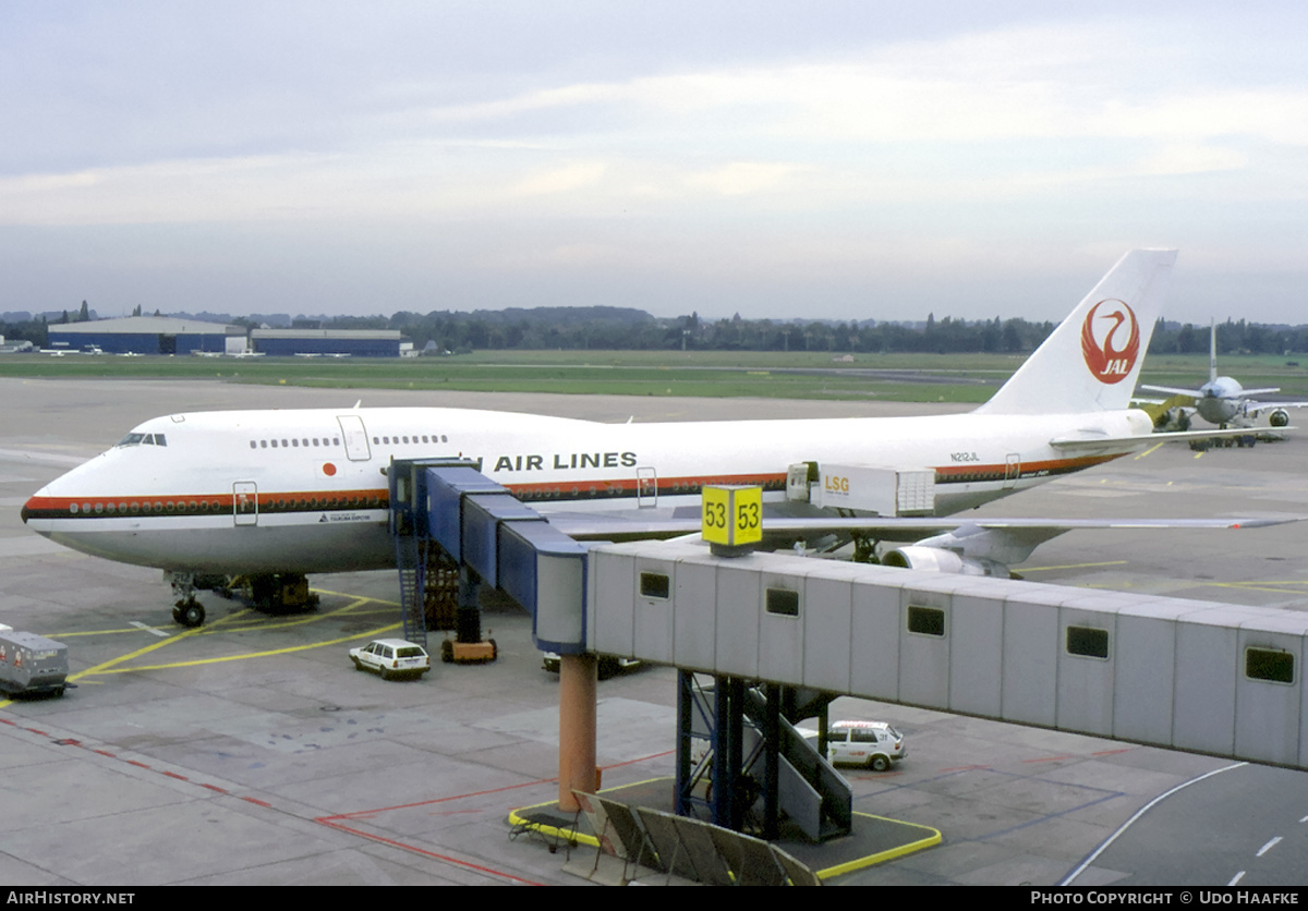 Aircraft Photo of N212JL | Boeing 747-346 | Japan Air Lines - JAL | AirHistory.net #400932