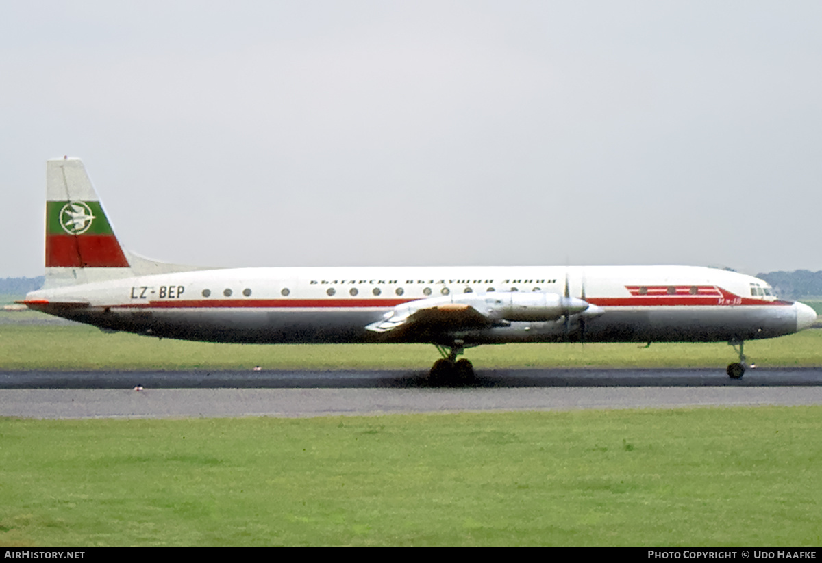 Aircraft Photo of LZ-BEP | Ilyushin Il-18V | Balkan - Bulgarian Airlines | AirHistory.net #400945