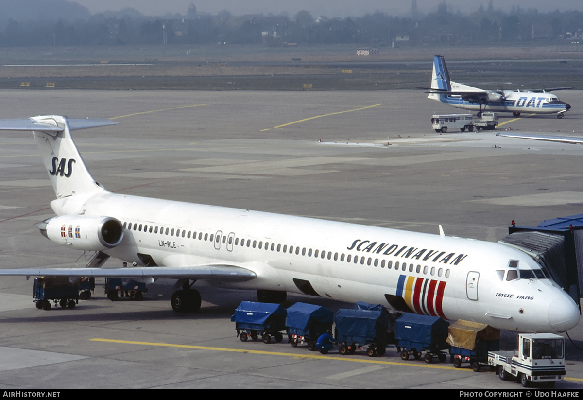 Aircraft Photo of LN-RLE | McDonnell Douglas MD-81 (DC-9-81) | Scandinavian Airlines - SAS | AirHistory.net #400954