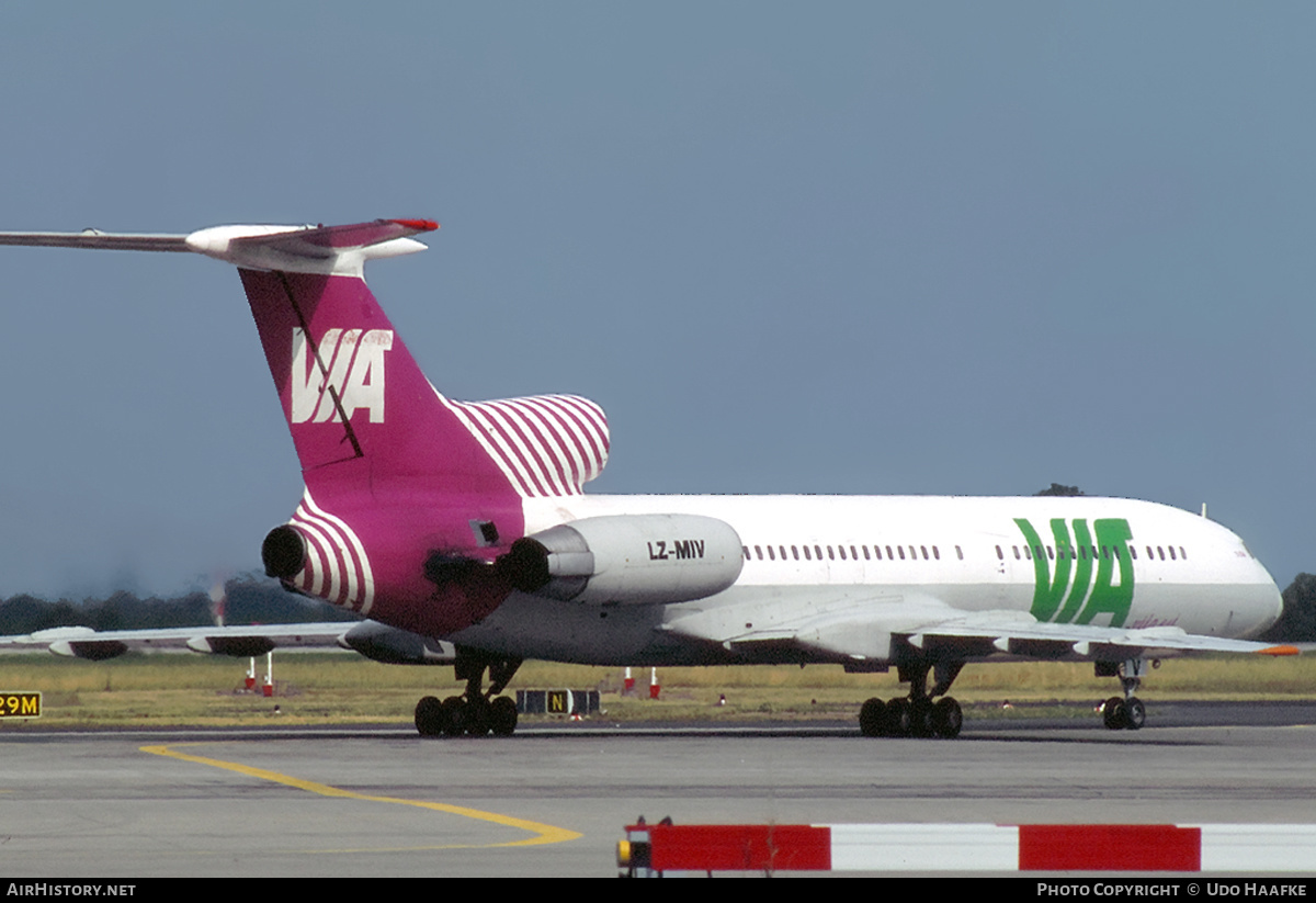 Aircraft Photo of LZ-MIV | Tupolev Tu-154M | VIA - Air VIA Bulgarian Airways | AirHistory.net #400956