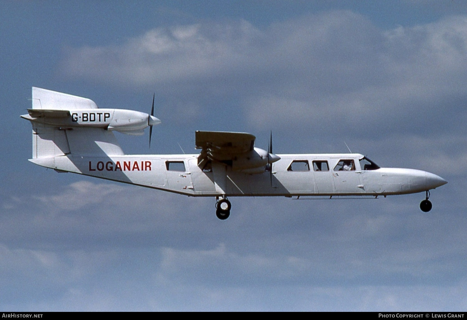 Aircraft Photo of G-BDTP | Britten-Norman BN-2A Mk.3-2 Trislander | Loganair | AirHistory.net #400960