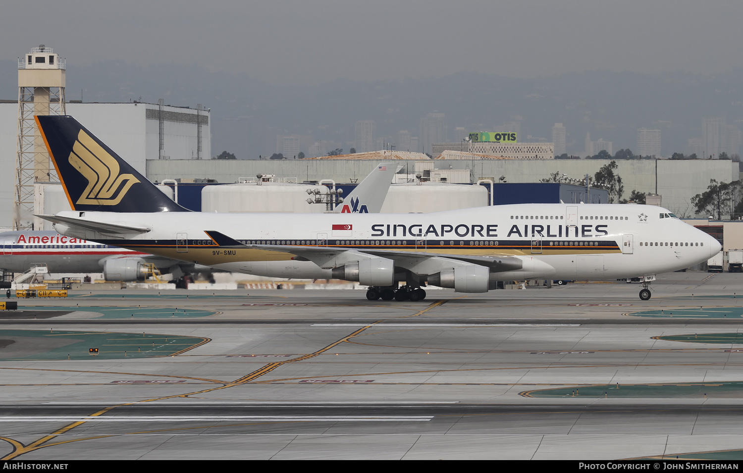 Aircraft Photo of 9V-SMU | Boeing 747-412 | Singapore Airlines | AirHistory.net #400971