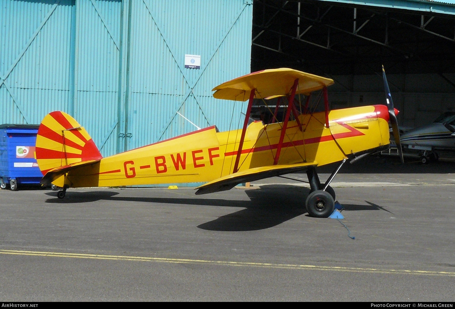 Aircraft Photo of G-BWEF | SNCAN Stampe SV-4C | AirHistory.net #400983