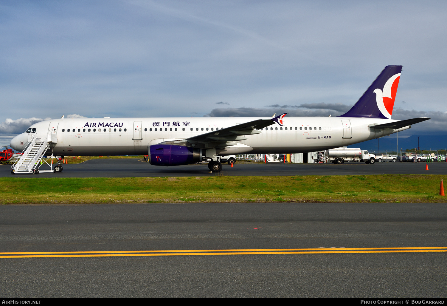 Aircraft Photo of B-MAQ | Airbus A321-231 | Air Macau | AirHistory.net #400986