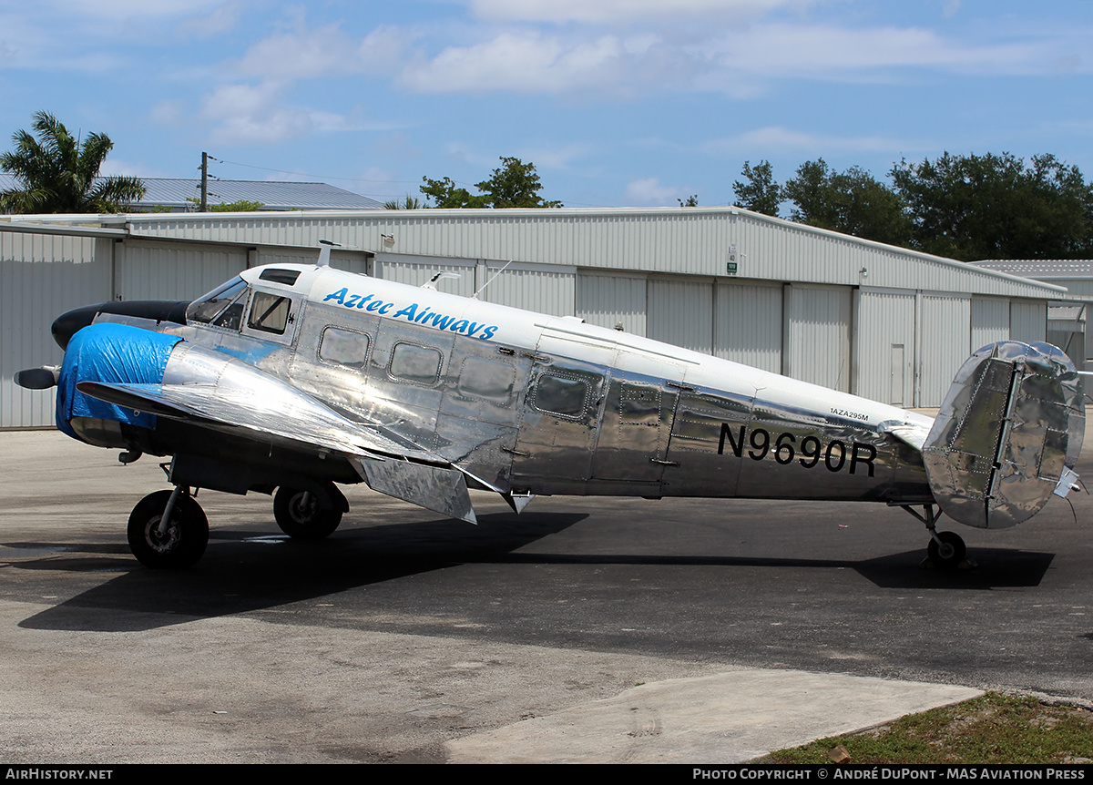 Aircraft Photo of N9690R | Beech G18S | Aztec Airways | AirHistory.net #400995