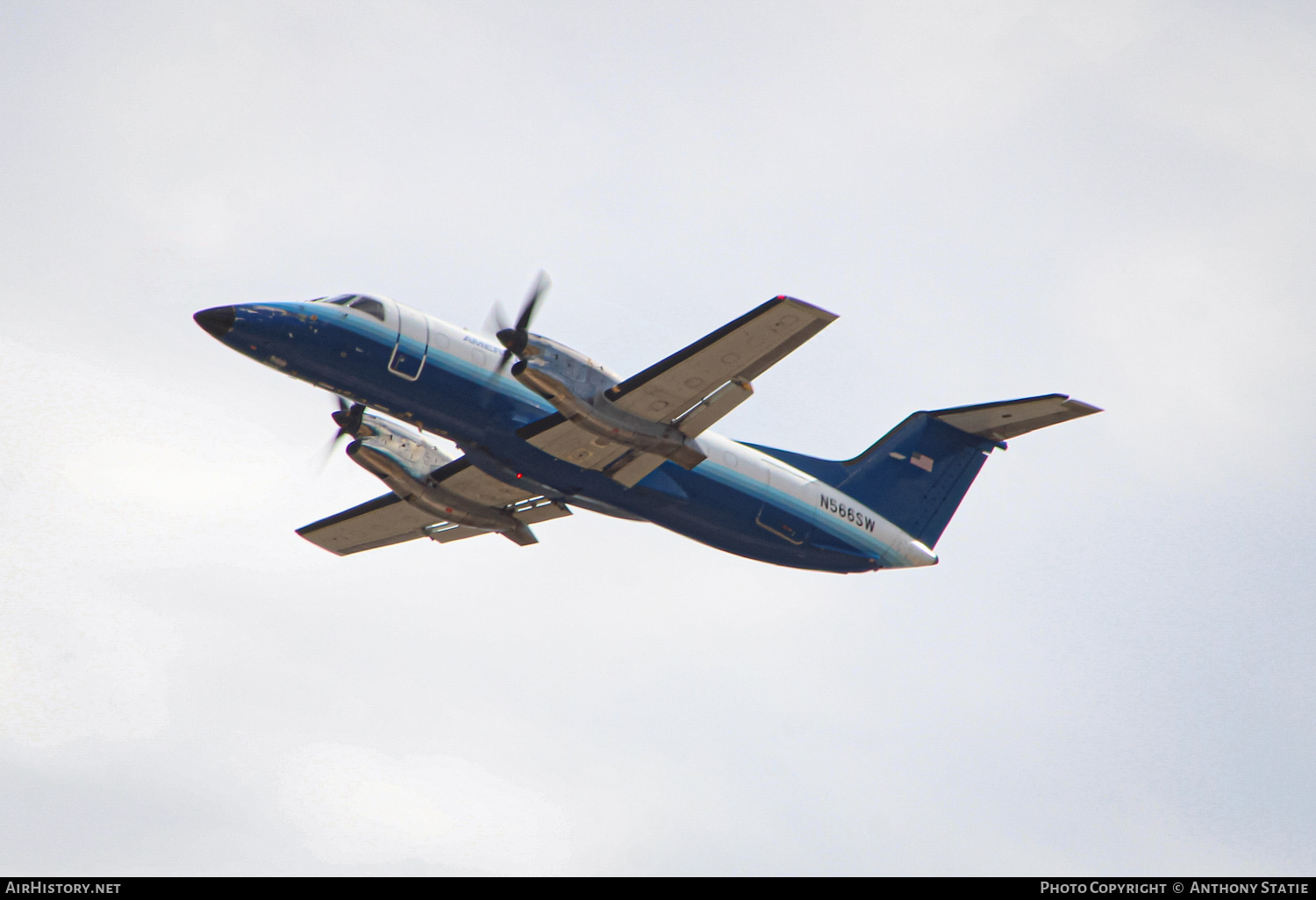 Aircraft Photo of N566SW | Embraer EMB-120 Brasilia | Ameriflight | AirHistory.net #401011