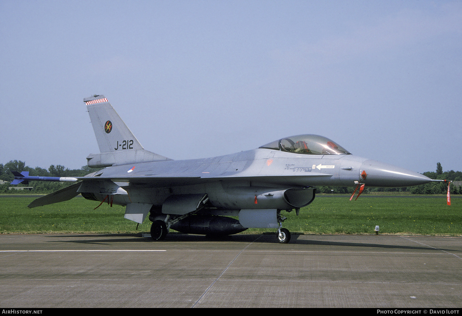 Aircraft Photo of J-212 | General Dynamics F-16A Fighting Falcon | Netherlands - Air Force | AirHistory.net #401052