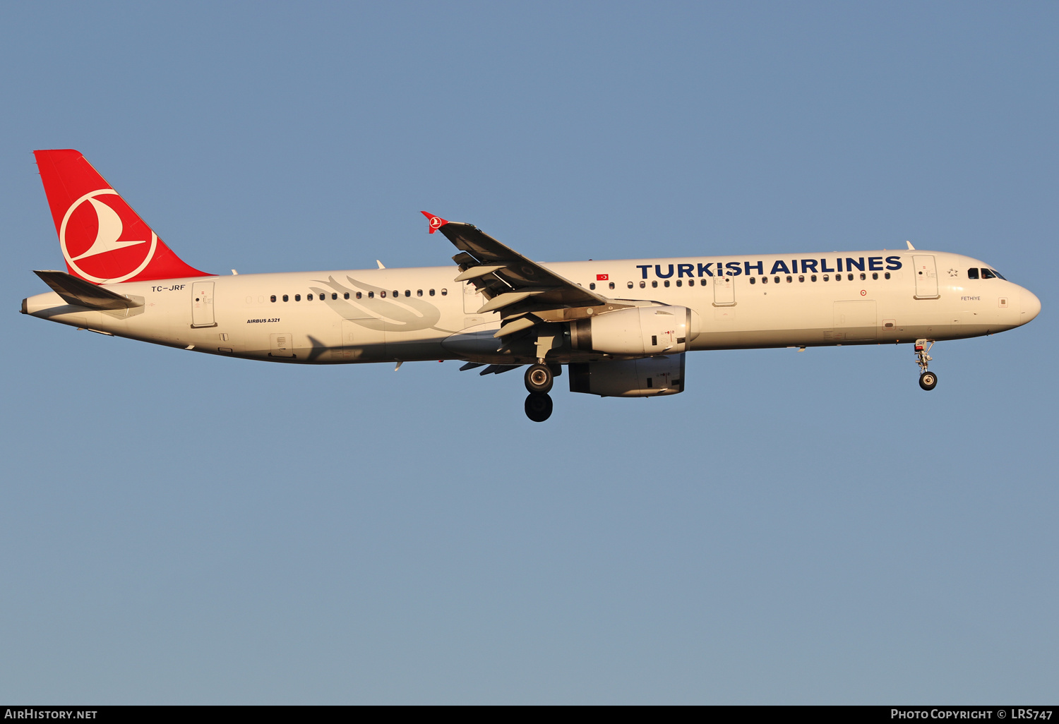 Aircraft Photo of TC-JRF | Airbus A321-231 | Turkish Airlines | AirHistory.net #401069