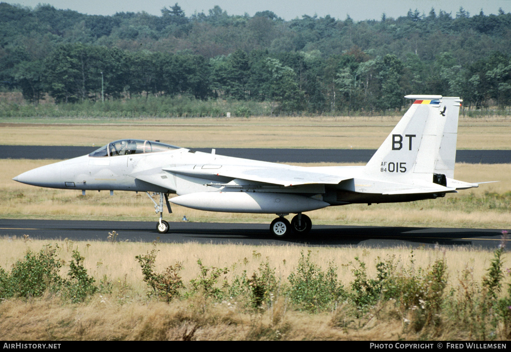 Aircraft Photo of 84-0015 / AF84-015 | McDonnell Douglas F-15C Eagle | USA - Air Force | AirHistory.net #401130