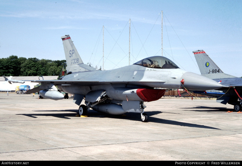Aircraft Photo of 91-0338 / AF91-338 | Lockheed F-16CJ Fighting Falcon | USA - Air Force | AirHistory.net #401140