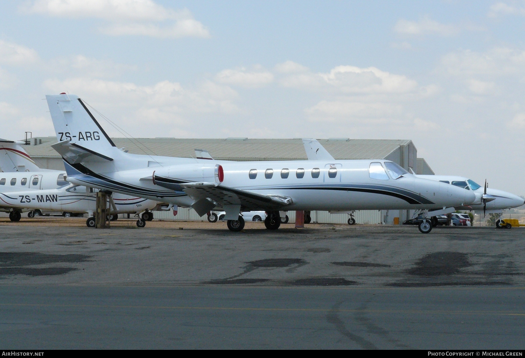 Aircraft Photo of ZS-ARG | Cessna 551 Citation II/SP | AirHistory.net #401142