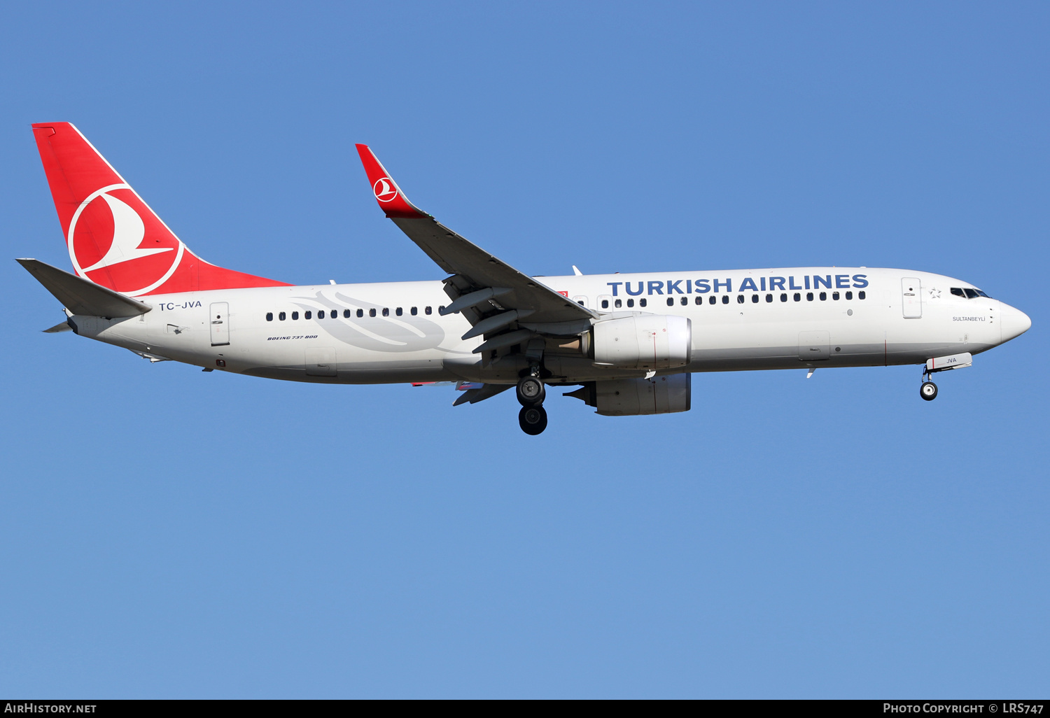 Aircraft Photo of TC-JVA | Boeing 737-8F2 | Turkish Airlines | AirHistory.net #401152