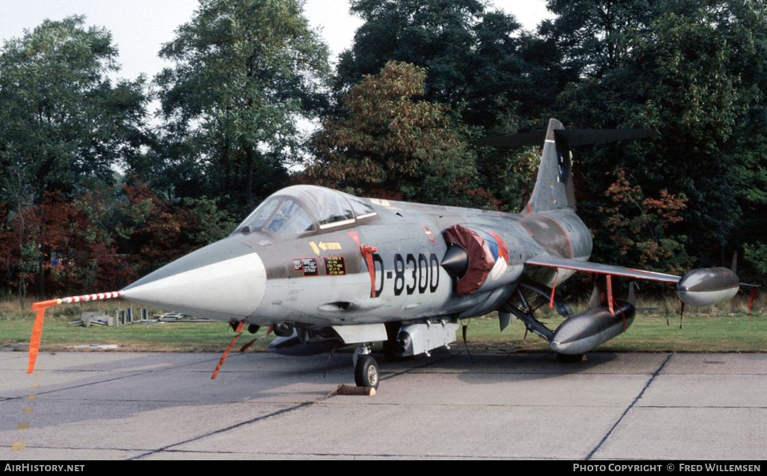 Aircraft Photo of D-8300 | Lockheed F-104G Starfighter | Netherlands - Air Force | AirHistory.net #401178