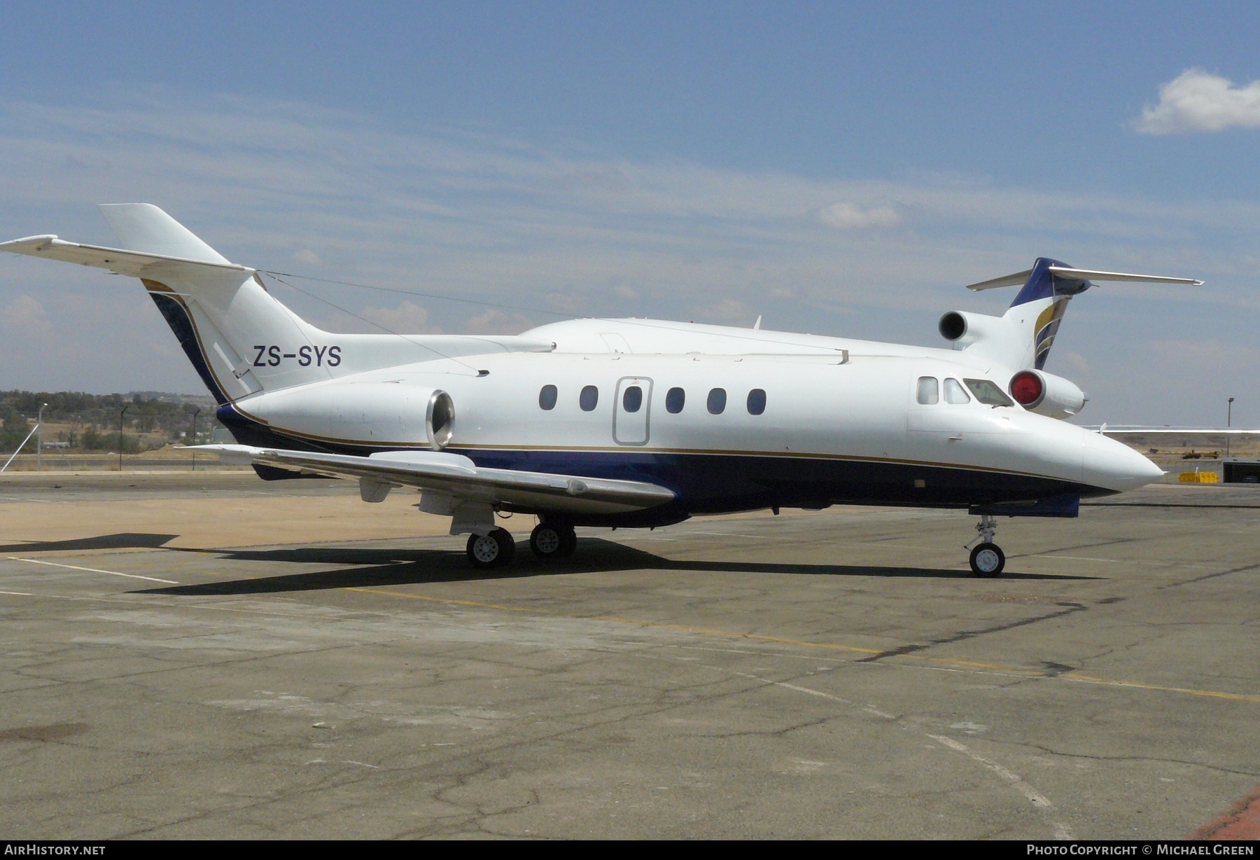 Aircraft Photo of ZS-SYS | British Aerospace HS-125-700B | AirHistory.net #401195
