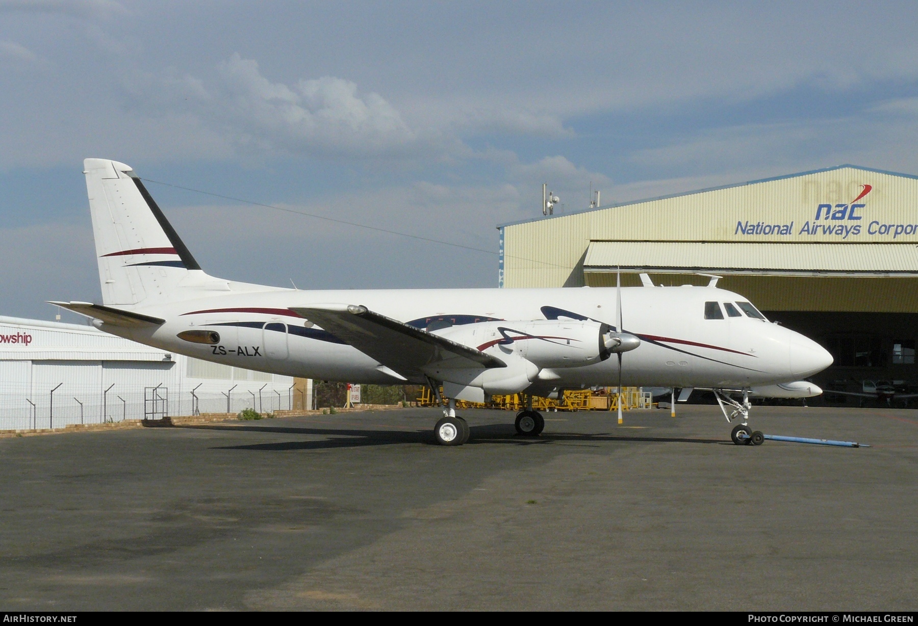 Aircraft Photo of ZS-ALX | Grumman G-159 Gulfstream I | AirHistory.net #401216