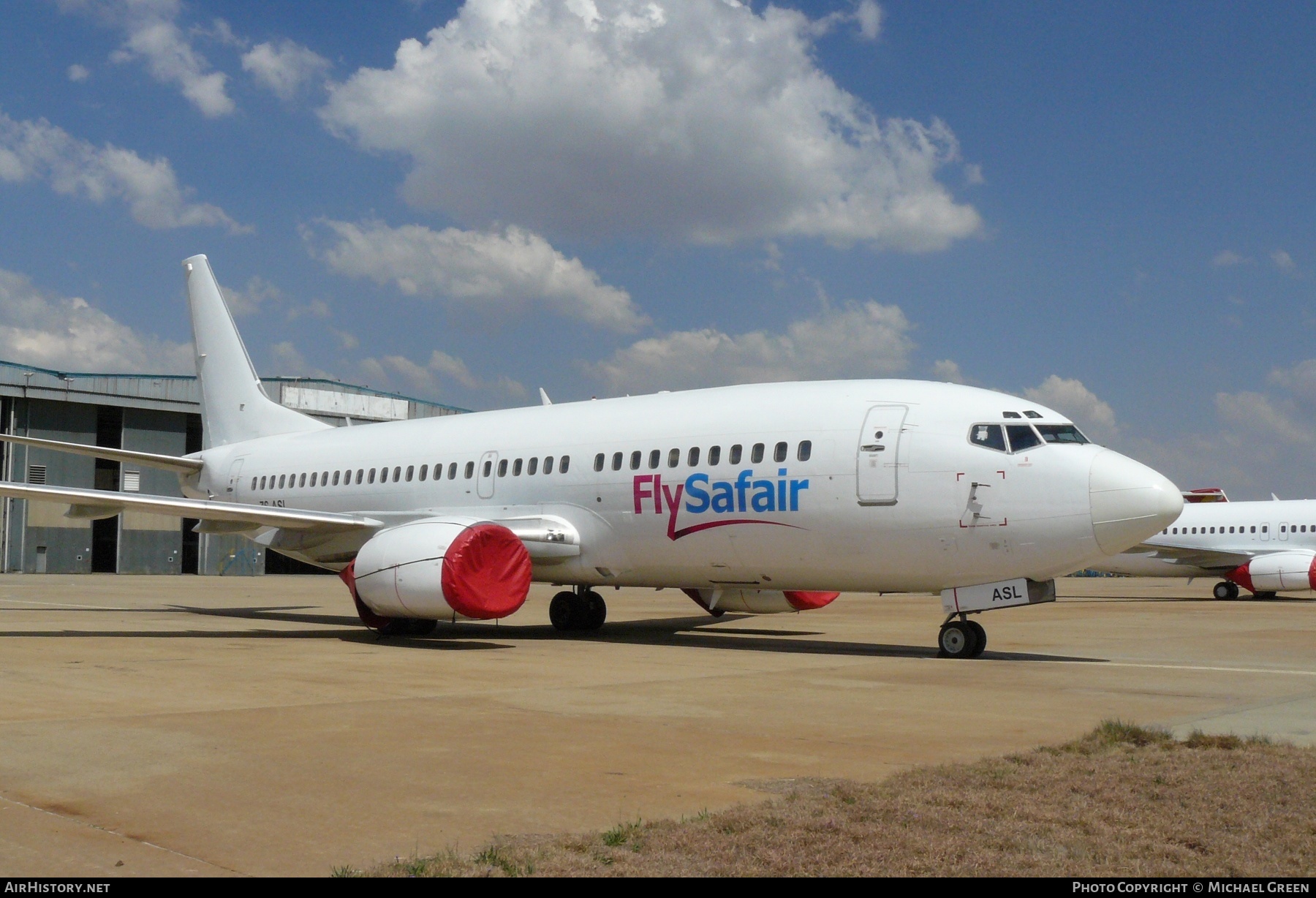 Aircraft Photo of ZS-ASL | Boeing 737-3B3 | Safair | FlySafair | AirHistory.net #401246