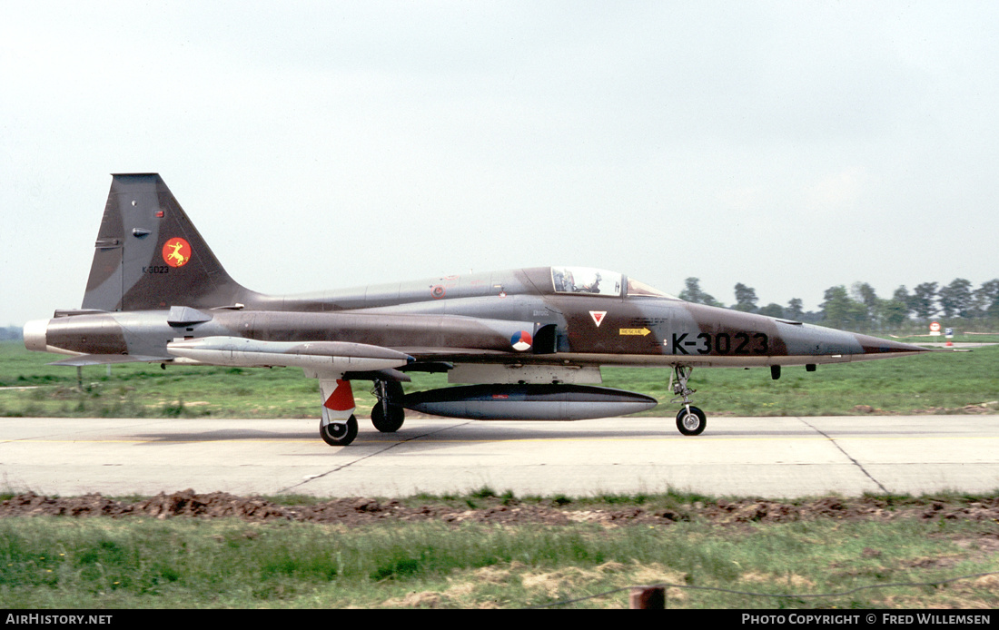 Aircraft Photo of K-3023 | Canadair NF-5A | Netherlands - Air Force | AirHistory.net #401271