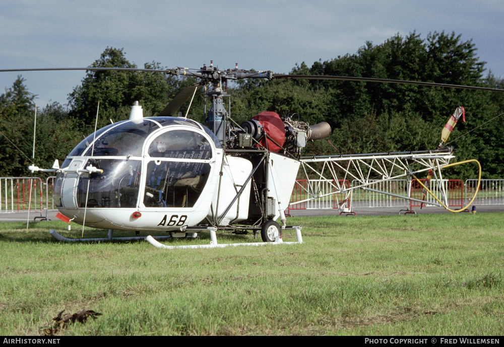 Aircraft Photo of A68 | Sud SA-318C Alouette II | Belgium - Army | AirHistory.net #401276