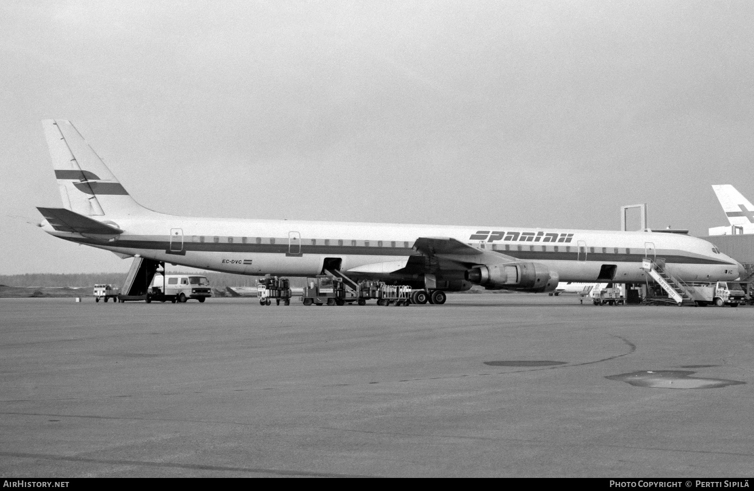 Aircraft Photo of EC-DVC | McDonnell Douglas DC-8-61 | Spantax | AirHistory.net #401289