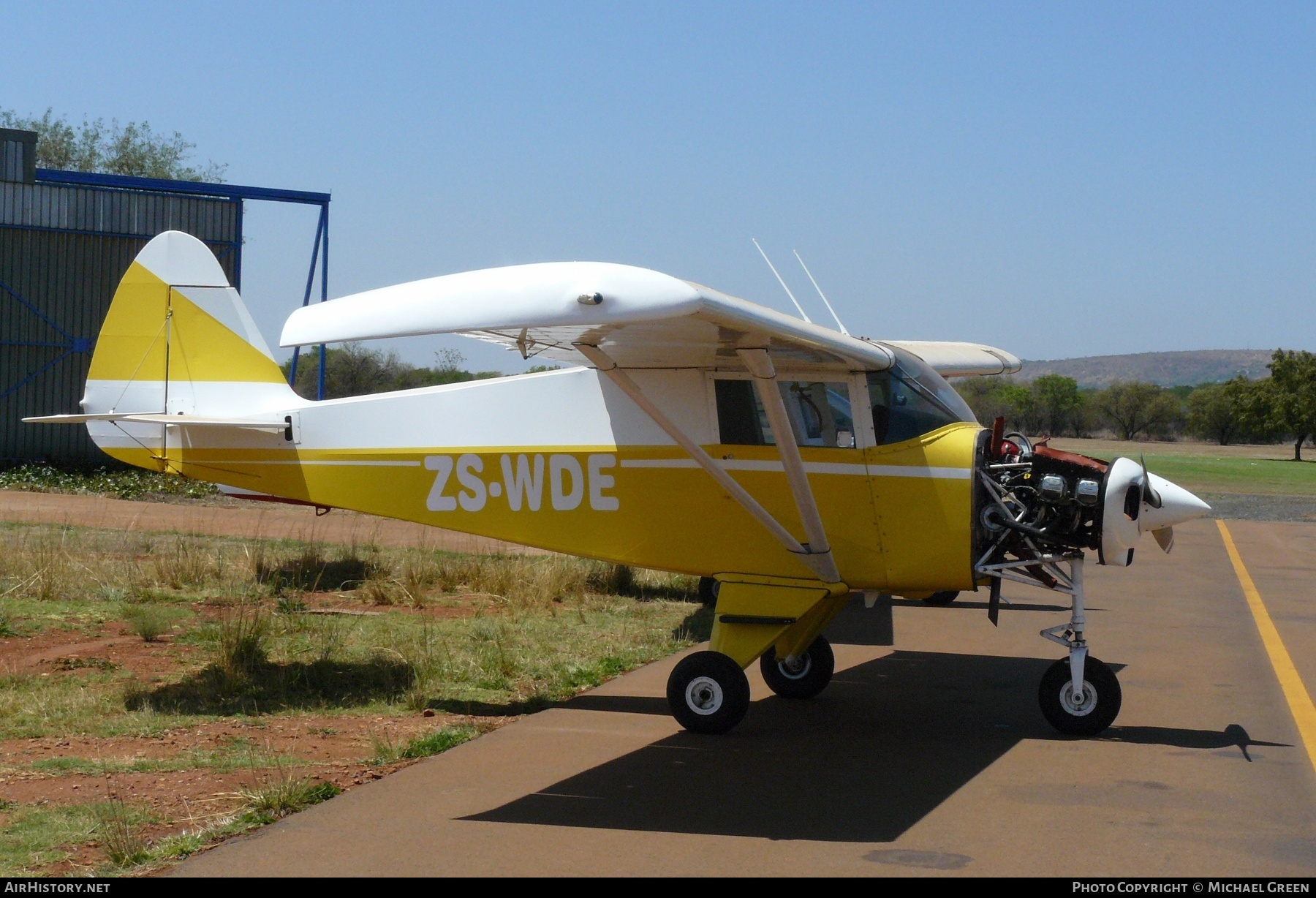 Aircraft Photo of ZS-WDE | Piper PA-22-108 Colt | AirHistory.net #401306