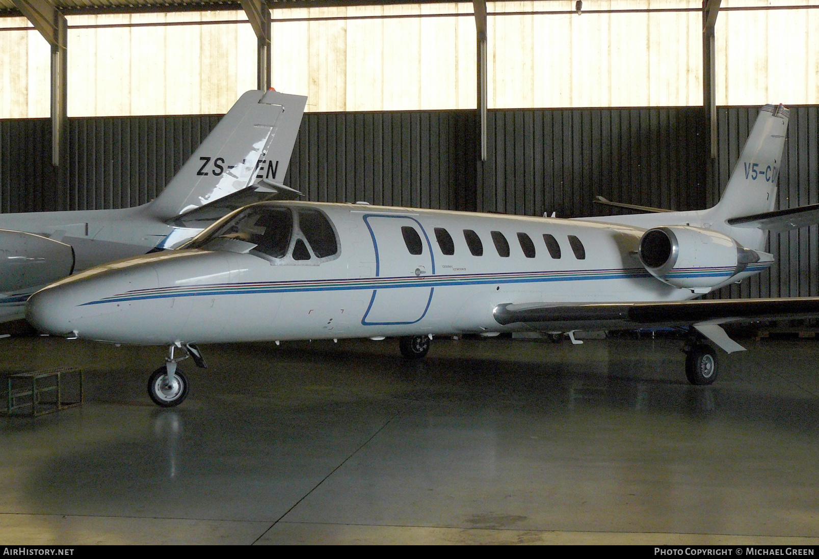 Aircraft Photo of V5-CDM | Cessna 560 Citation V | AirHistory.net #401315