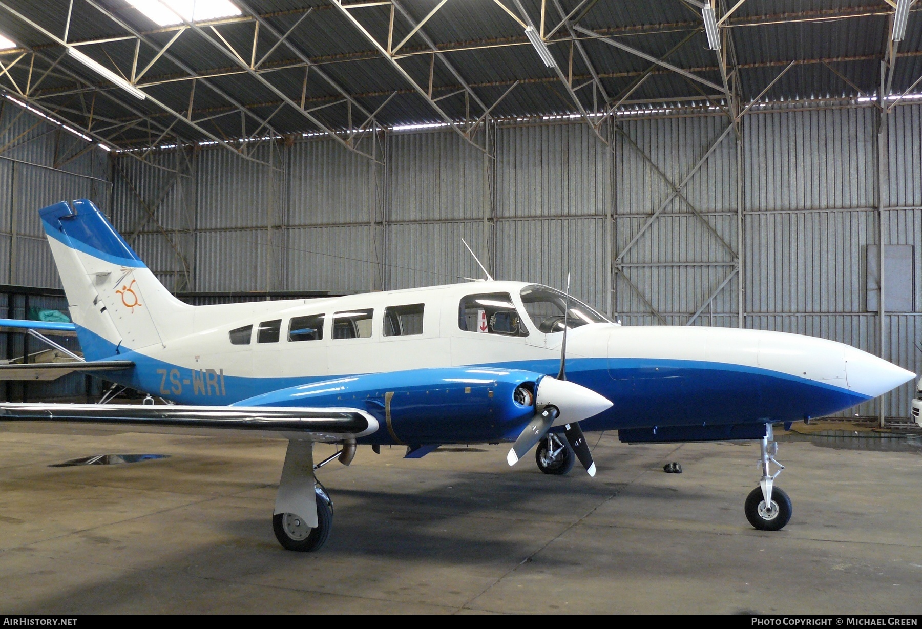 Aircraft Photo of ZS-WRI | Cessna 402C | AirHistory.net #401326
