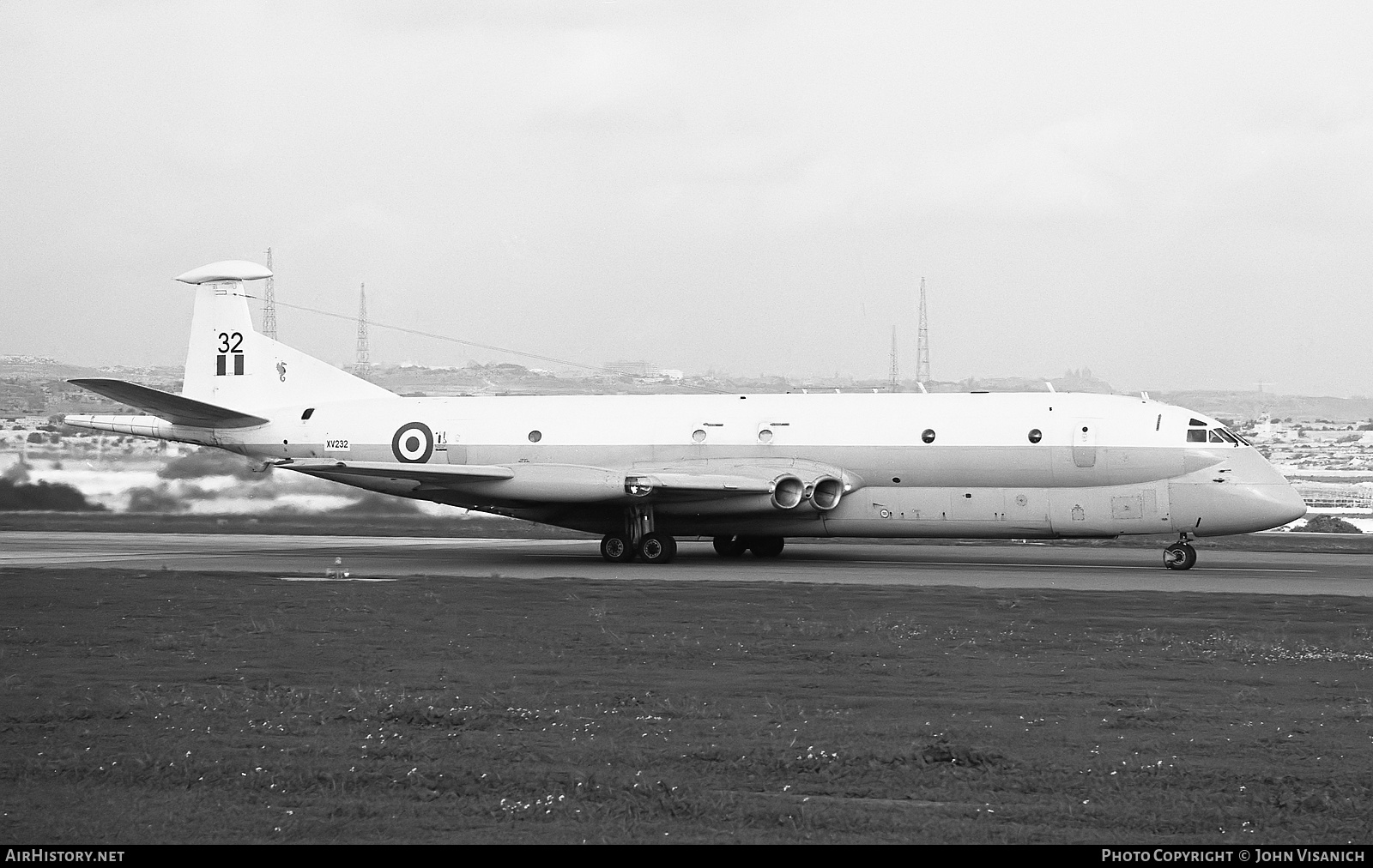 Aircraft Photo of XV232 | Hawker Siddeley HS-801 Nimrod MR.1 | UK - Air Force | AirHistory.net #401344