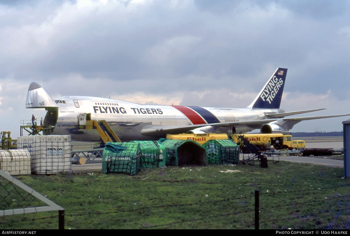 Aircraft Photo of N807FT | Boeing 747-249F/SCD | Flying Tigers | AirHistory.net #401352