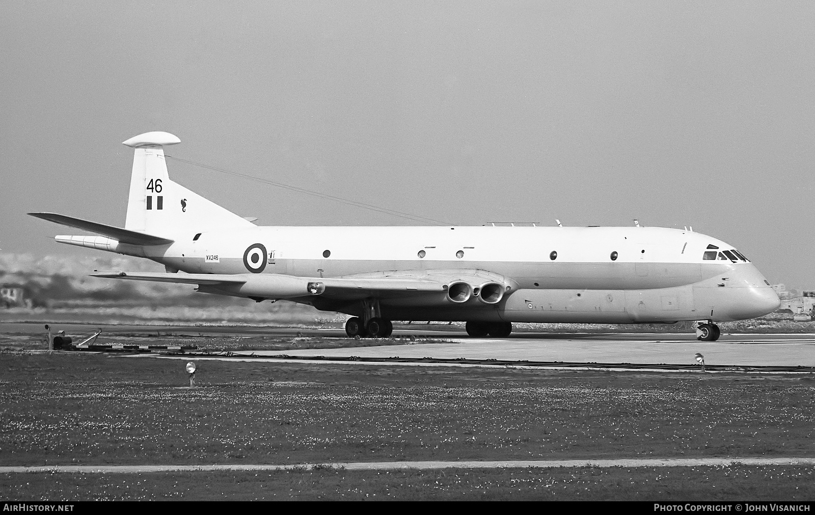Aircraft Photo of XV246 | Hawker Siddeley HS-801 Nimrod MR.1 | UK - Air Force | AirHistory.net #401364