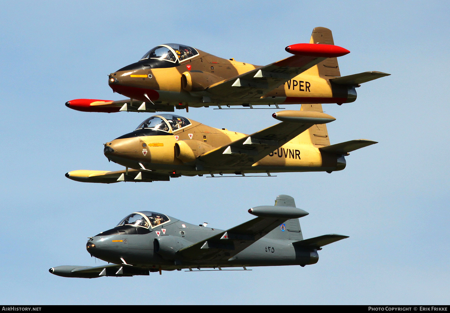 Aircraft Photo of G-VPER / 1130 | BAC 167 Strikemaster Mk80A | Team Viper | Saudi Arabia - Air Force | AirHistory.net #401387