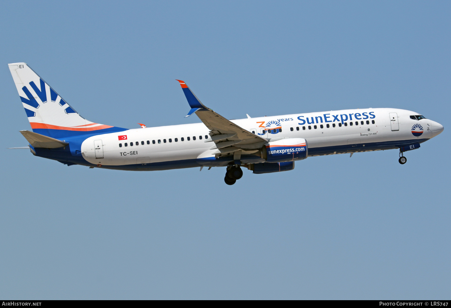 Aircraft Photo of TC-SEI | Boeing 737-8HC | SunExpress | AirHistory.net #401389