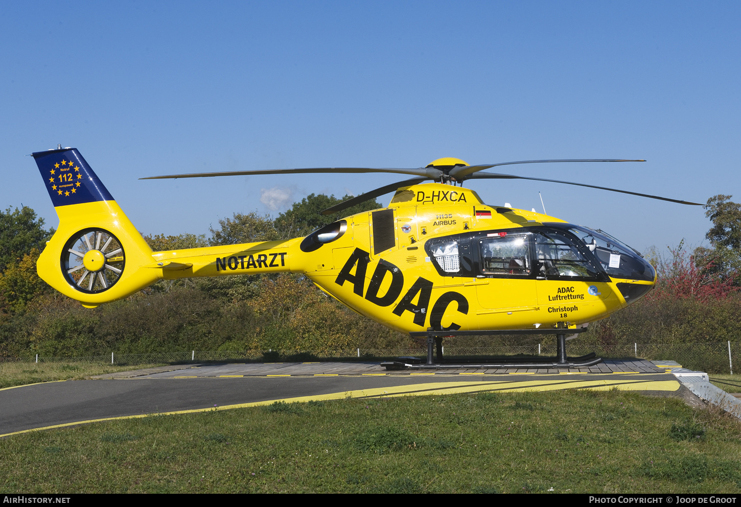 Aircraft Photo of D-HXCA | Airbus Helicopters EC-135P-3 | ADAC Luftrettung | AirHistory.net #401401