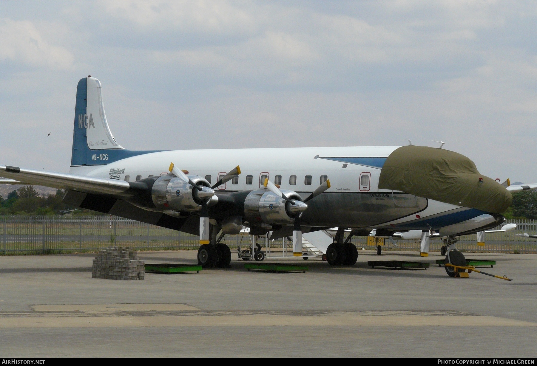 Aircraft Photo of V5-NCG | Douglas DC-6B | NCA - Namibia Commercial Aviation | AirHistory.net #401406