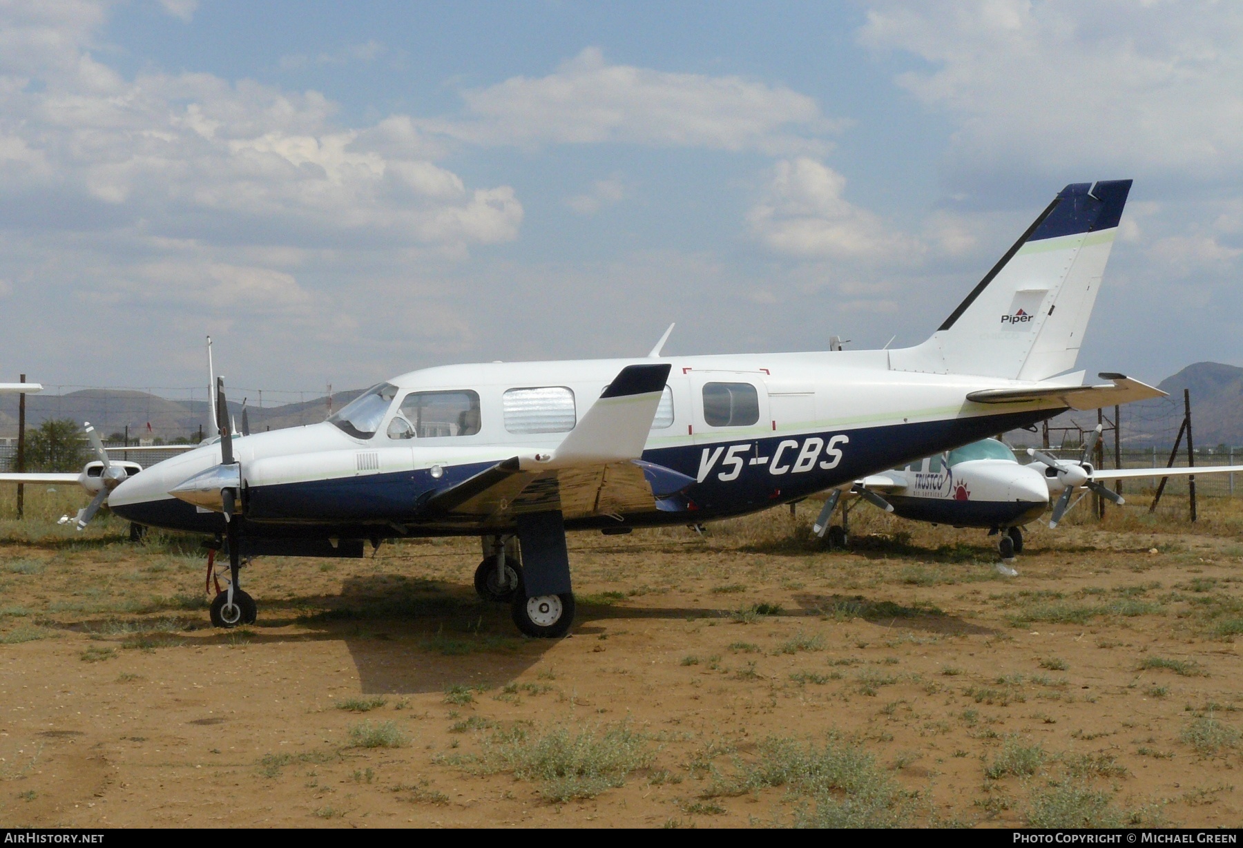 Aircraft Photo of V5-CBS | Piper PA-31-310 Navajo C/Colemill Panther Navajo | AirHistory.net #401409