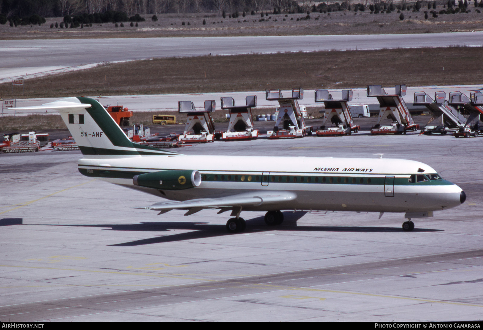 Aircraft Photo of 5A-ANF | Fokker F28-2000 Fellowship | Nigeria Airways | AirHistory.net #401421
