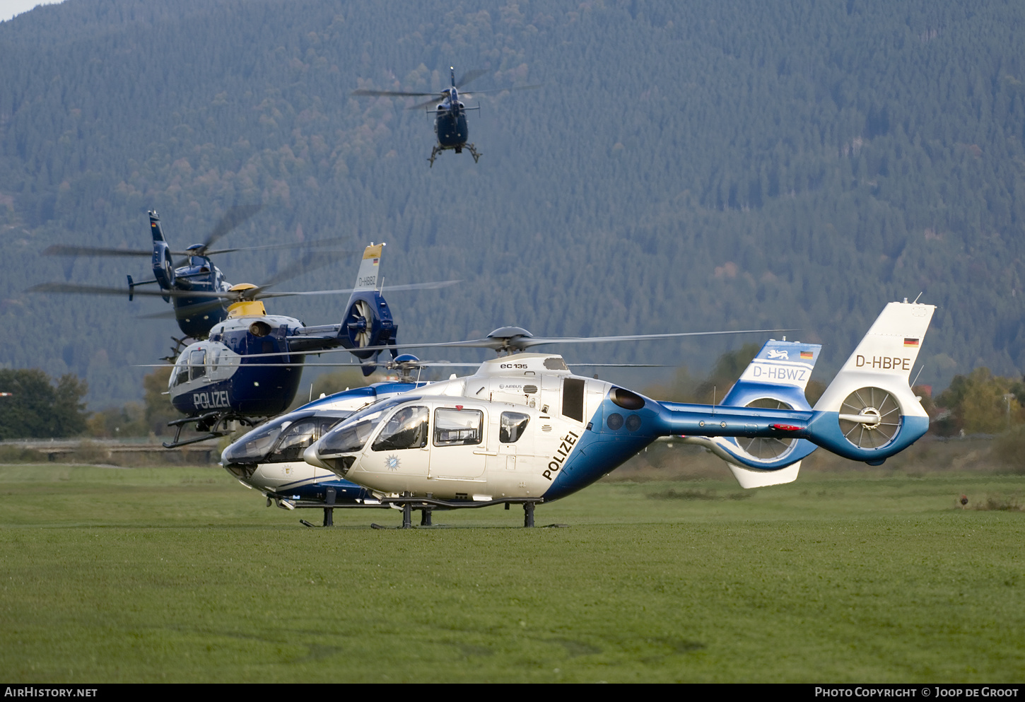 Aircraft Photo of D-HBPE | Eurocopter EC-135P-3 | Polizei Bayern | AirHistory.net #401426