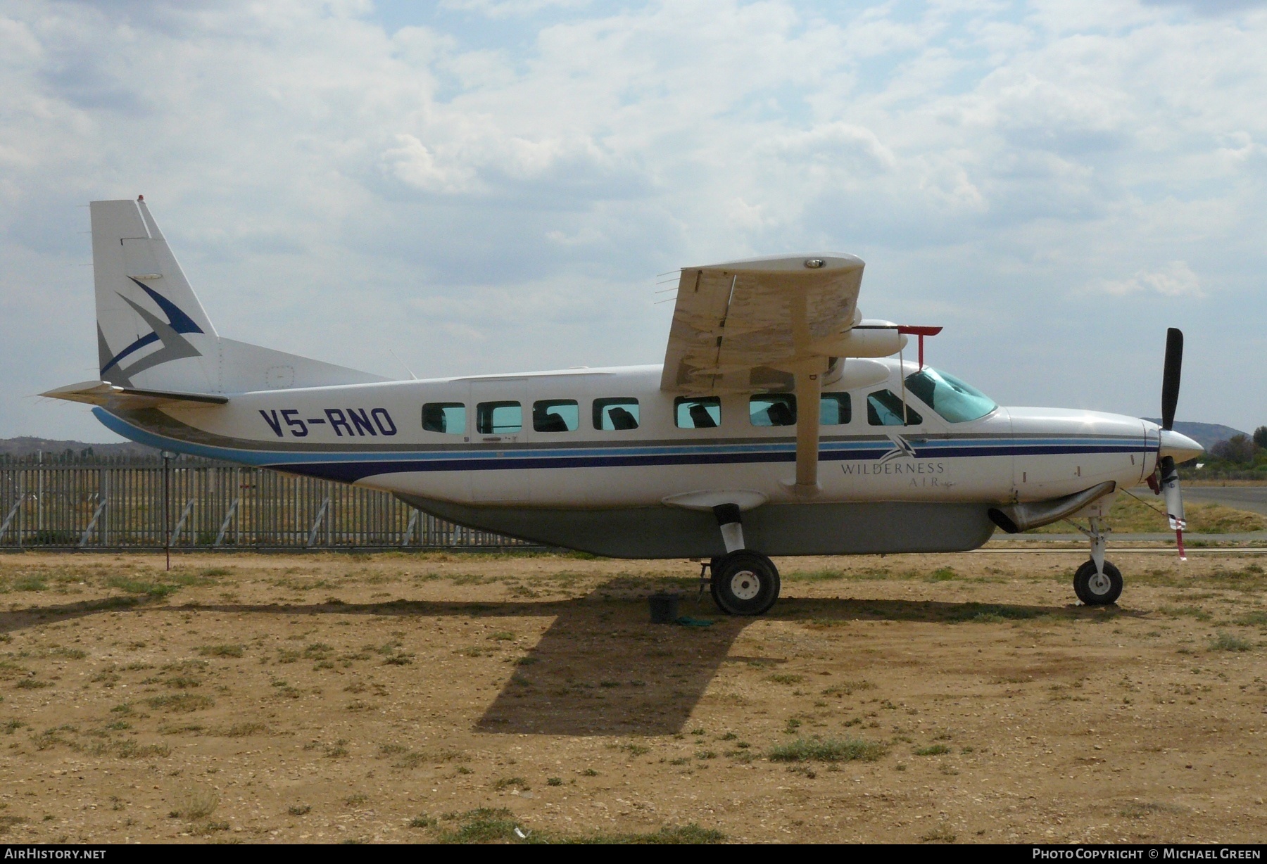 Aircraft Photo of V5-RNO | Cessna 208B Grand Caravan | Wilderness Air | AirHistory.net #401438