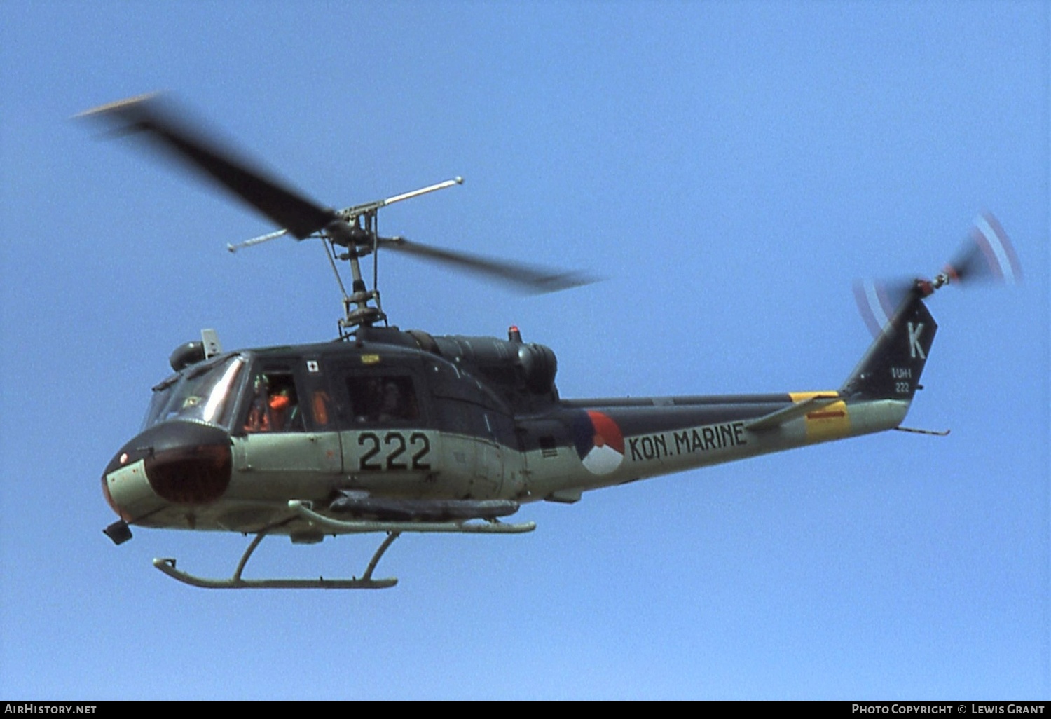Aircraft Photo of 222 | Agusta (I)UH-1 (AB-204B) | Netherlands - Navy | AirHistory.net #401441