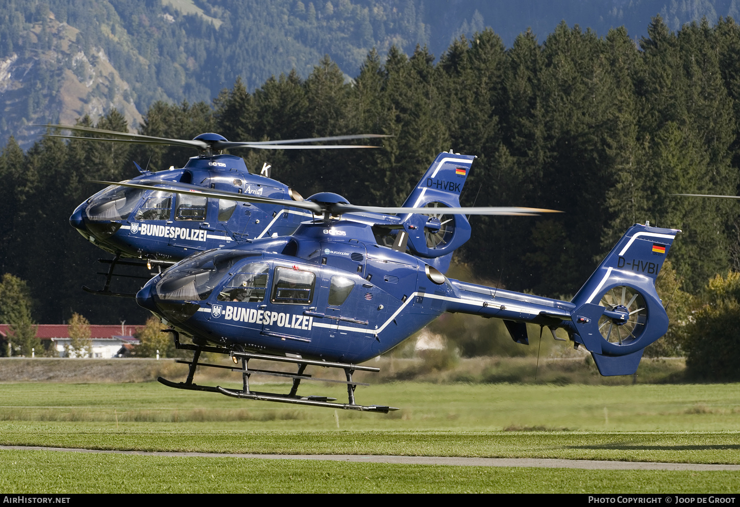 Aircraft Photo of D-HVBI | Eurocopter EC-135T-1 | Bundespolizei | AirHistory.net #401443
