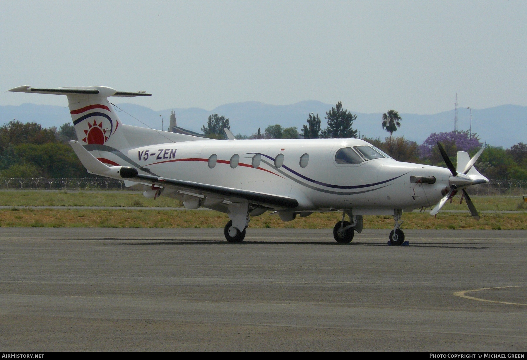 Aircraft Photo of V5-ZEN | Pilatus PC-12 | AirHistory.net #401461