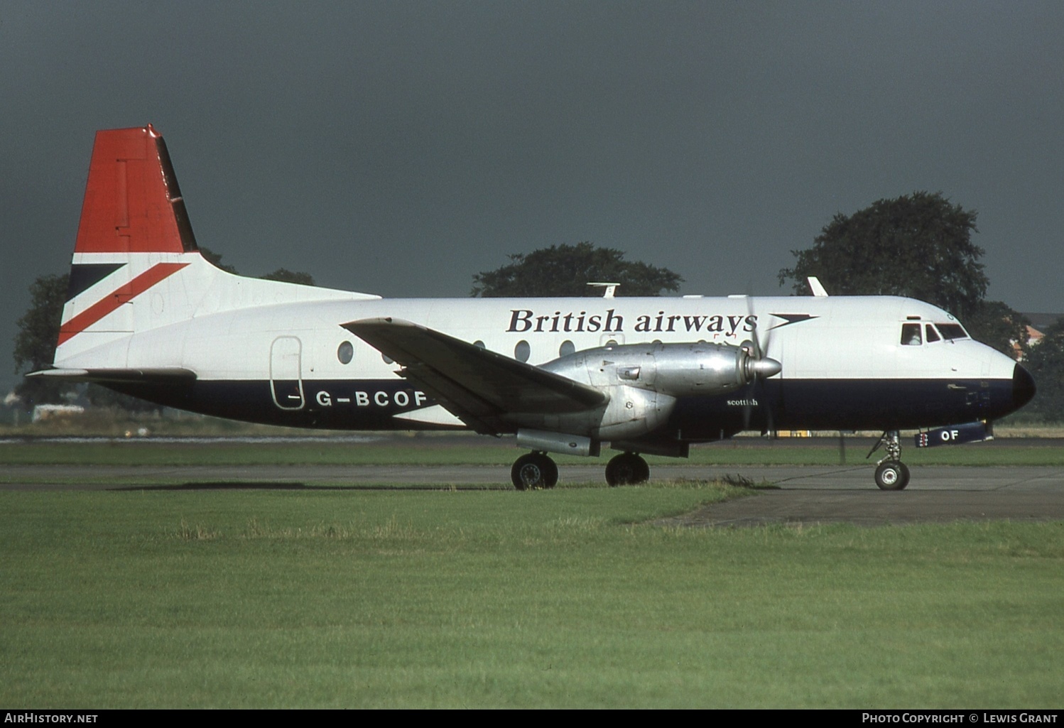 Aircraft Photo of G-BCOF | Hawker Siddeley HS-748 Srs2A/287 | British Airways | AirHistory.net #401462