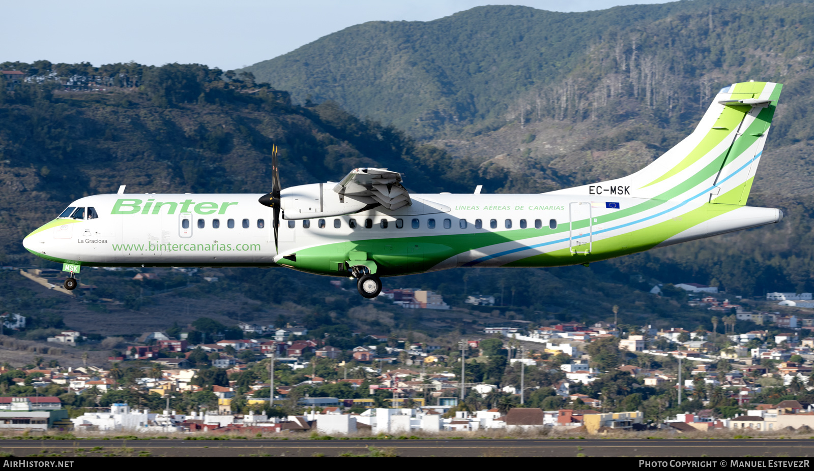 Aircraft Photo of EC-MSK | ATR ATR-72-600 (ATR-72-212A) | Binter Canarias | AirHistory.net #401467